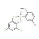 2,4,6-Trichlorophenyl 5-bromo-2-methoxybenzenesulfonate - chemical structure image