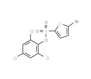 2,4,6-Trichlorophenyl 5-bromo-2-thiophenesulfonate - chemical structure image