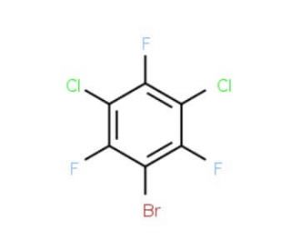 2,4,6-Trifluoro-1-bromo-3,5-dichlorobenzene (CAS 24812-13-3) - chemical structure image