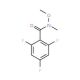 2,4,6-Trifluoro-N-methoxy-N-methylbenzenecarboxamide - chemical structure image