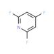 2,4,6-Trifluoro-pyridine (CAS 3512-17-2) - chemical structure image