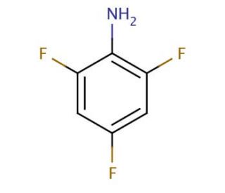 2,4,6-Trifluoroaniline (CAS 363-81-5) - chemical structure image