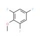 2,4,6-Trifluoroanisole (CAS 219998-30-8) - chemical structure image