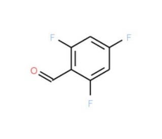 2,4,6-Trifluorobenzaldehyde (CAS 58551-83-0) - chemical structure image