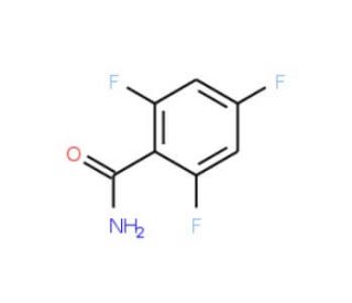2,4,6-Trifluorobenzamide (CAS 82019-50-9) - chemical structure image