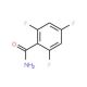 2,4,6-Trifluorobenzamide (CAS 82019-50-9) - chemical structure image
