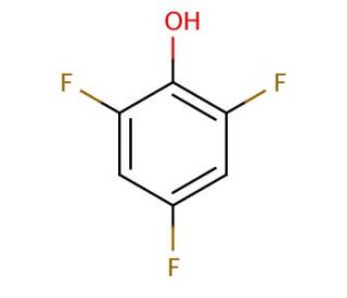 2,4,6-Trifluorophenol (CAS 2268-17-9) - chemical structure image