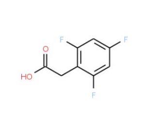 2,4,6-Trifluorophenylacetic acid (CAS 209991-63-9) - chemical structure image