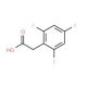 2,4,6-Trifluorophenylacetic acid (CAS 209991-63-9) - chemical structure image