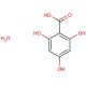 2,4,6-Trihydroxybenzoic acid monohydrate (CAS 71989-93-0) - chemical structure image