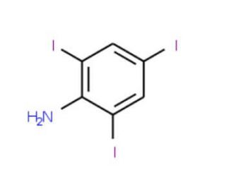 2,4,6-Triiodo-phenylamine (CAS 24154-37-8) - chemical structure image