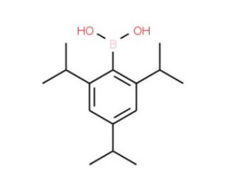2,4,6-Triisopropylbenzeneboronic acid (CAS 154549-38-9) - chemical structure image