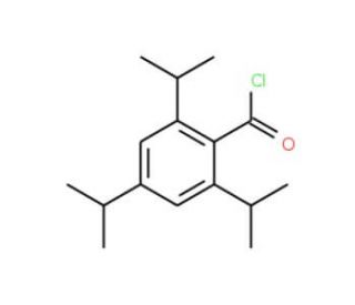2,4,6-Triisopropylbenzoyl chloride (CAS 57199-00-5) - chemical structure image