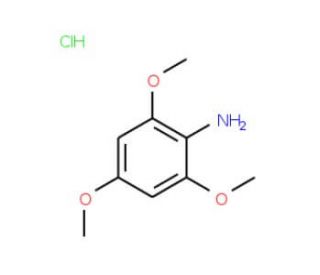 2,4,6-Trimethoxyaniline hydrochloride (CAS 102438-99-3) - chemical structure image