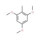 2,4,6-Trimethoxytoluene (CAS 14107-97-2) - chemical structure image
