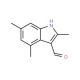2,4,6-Trimethyl-1H-indole-3-carbaldehyde - chemical structure image