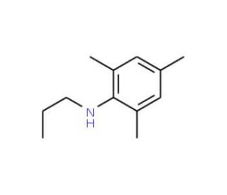 2,4,6-Trimethyl-N-propylaniline - chemical structure image