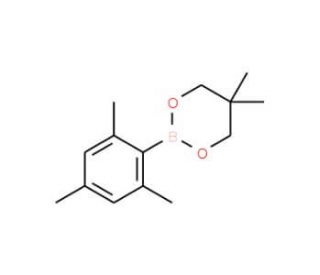 2,4,6-Trimethylbenzeneboronic acid neopentyl glycol ester (CAS 214360-78-8) - chemical structure image