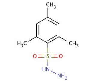 2,4,6-Trimethylbenzenesulfonohydrazide (CAS 16182-15-3) - chemical structure image
