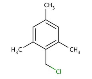 2,4,6-Trimethylbenzyl Chloride (CAS 1585-16-6) - chemical structure image