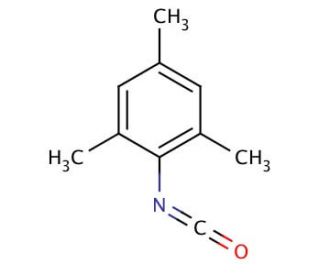 2,4,6-Trimethylphenyl isocyanate (CAS 2958-62-5) - chemical structure image
