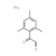2,4,6-Trimethylphenylglyoxal hydrate (CAS 142751-35-7) - chemical structure image