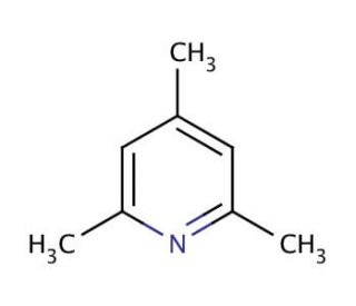 2,4,6-Trimethylpyridine (CAS 108-75-8) - chemical structure image