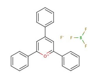 2,4,6-Triphenylpyrylium tetrafluoroborate (CAS 448-61-3) - chemical structure image