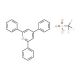 2,4,6-Triphenylpyrylium trifluoromethanesulphonate, tech (CAS 70962-62-8) - chemical structure image