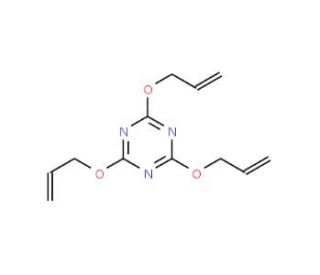 2,4,6-Tris(allyloxy)-1,3,5-triazine (CAS 101-37-1) - chemical structure image