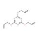 2,4,6-Tris(allyloxy)-1,3,5-triazine (CAS 101-37-1) - chemical structure image
