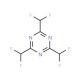 2,4,6-Tris(difluoromethyl)-1,3,5-triazine (CAS 369-22-2) - chemical structure image
