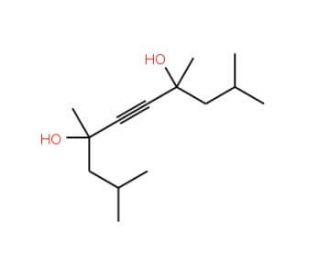 2,4,7,9-Tetramethyl-5-decyn-4,7 diol (CAS 126-86-3) - chemical structure image
