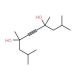 2,4,7,9-Tetramethyl-5-decyn-4,7 diol (CAS 126-86-3) - chemical structure image