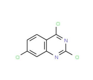 2,4,7-Trichloroquinazoline (CAS 6625-94-1) - chemical structure image