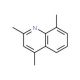 2,4,8-Trimethylquinoline (CAS 18441-61-7) - chemical structure image