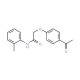 2-(4-Acetyl-phenoxy)-N-o-tolyl-acetamide (CAS 17172-81-5) - chemical structure image