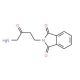 2-(4-Amino-3-oxobutyl)-1H-isoindole-1,3(2H)-dione - chemical structure image