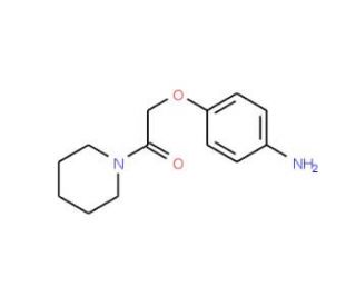 2-(4-Amino-phenoxy)-1-piperidin-1-yl-ethanone - chemical structure image