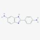 2-(4-Amino-phenyl)-3H-benzoimidazol-5-ylamine (CAS 7621-86-5) - chemical structure image