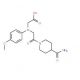 [{2-[4-(Aminocarbonyl)piperidin-1-yl]-2-oxoethyl}(4-methoxyphenyl)amino]acetic acid - chemical structure image