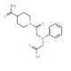 [{2-[4-(Aminocarbonyl)piperidin-1-yl]-2-oxoethyl}(phenyl)amino]acetic acid - chemical structure image