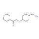 2-[4-(aminomethyl)phenoxy]-1-(morpholin-4-yl)ethan-1-one - chemical structure image