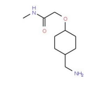2-[4-(aminomethyl)phenoxy]-N-methylacetamide - chemical structure image