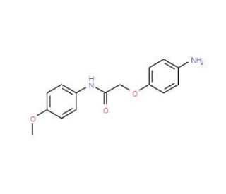 2-(4-Aminophenoxy)-N-(4-methoxyphenyl)acetamide - chemical structure image
