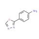 2-(4-Aminophenyl)-1,3,4-oxadiazole (CAS 35219-13-7) - chemical structure image