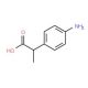 2-(4-Aminophenyl)propanoic acid (CAS 59430-62-5) - chemical structure image