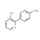 2-(4-Aminophenyl)pyridin-3-ol (CAS 30820-91-8) - chemical structure image