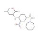 2-[4-(Azepane-1-sulfonyl)-2-nitro-phenylamino]-4-methyl-pentanoic acid - chemical structure image