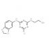 2-[4-(Benzo[1,3]dioxol-5-ylamino)-6-chloro-[1,3,5]triazin-2-ylamino]-ethanol - chemical structure image